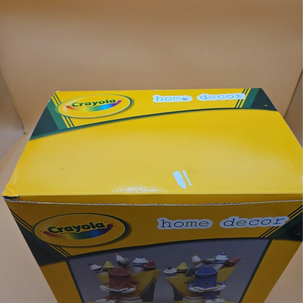 Crayola Goebel Bookends Binney & Smith Vintage 2005 Brand New NOS Crayons
